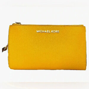 Michael Kors Jet Set Double Zip Wristlet New